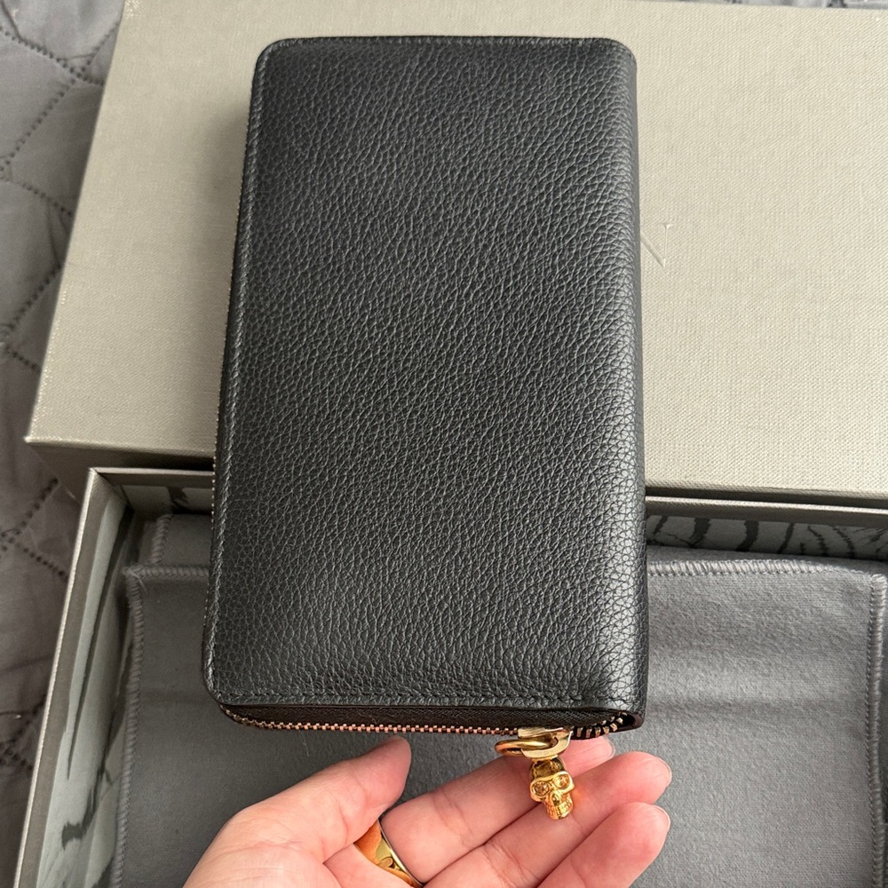 Alexander McQueen Continental Zip Wallet
